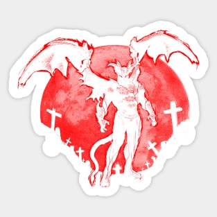 Devilman- Death All Around Sticker